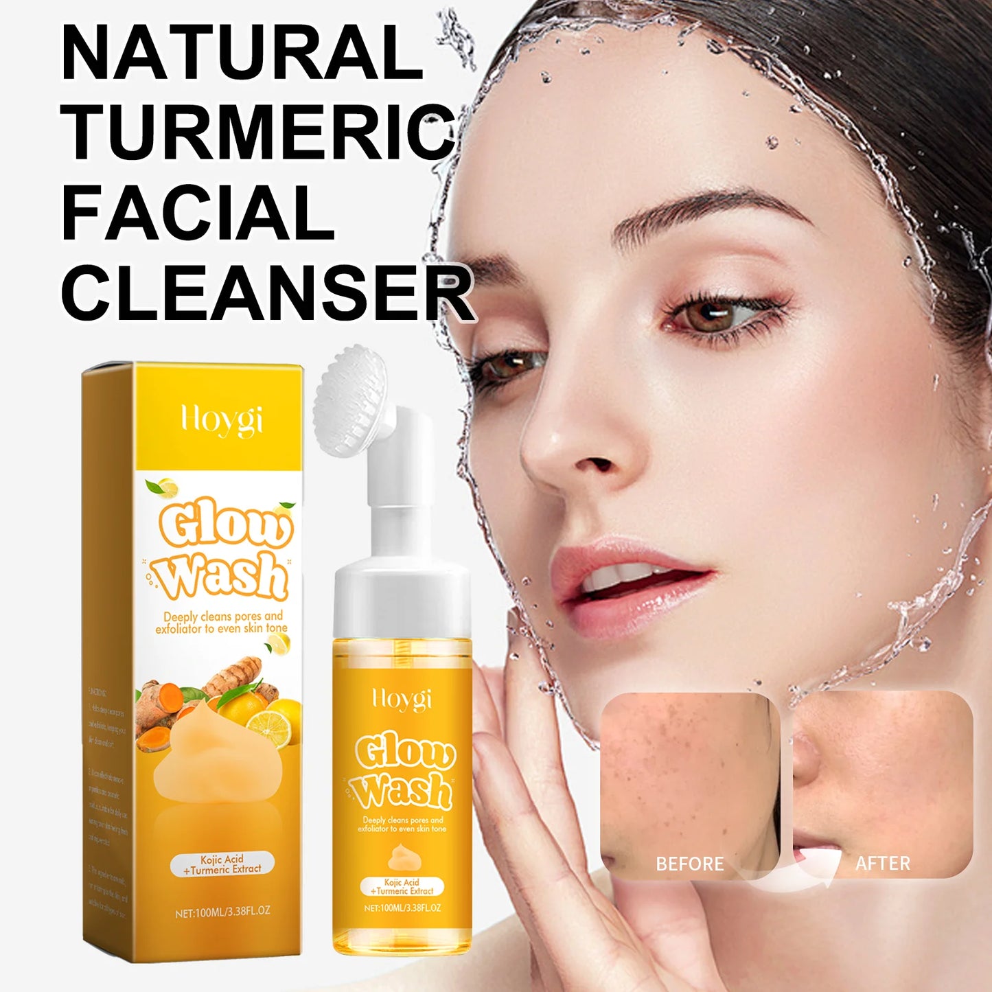 Natural Turmeric Facial Cleanser