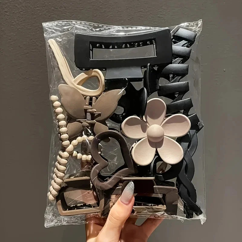 11Pcs Assorted Hair Claw Clips