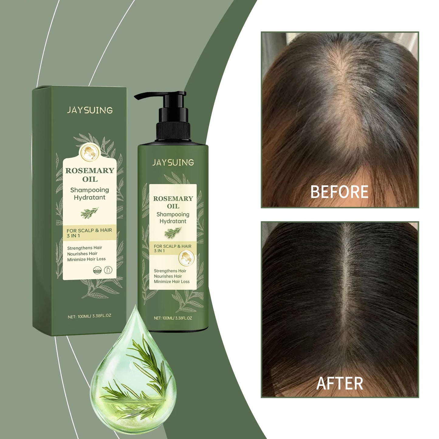 Rosemary Hair Care Set Hair Growth  Shampoo