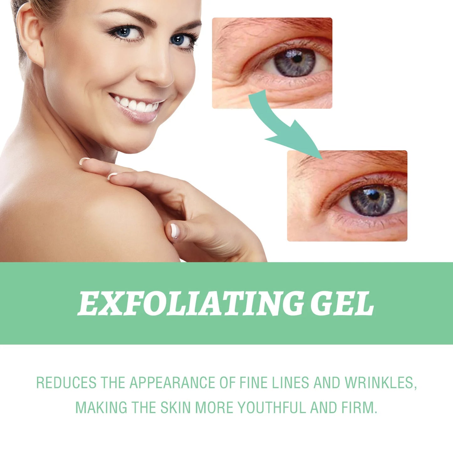 Herbal Extract Brightening Exfoliating Gel – Gentle Dead Skin Remover for Smoother, Radiant Skin
