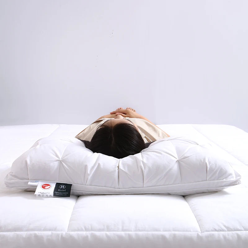 Soft Quilted Checkered Design Pillow