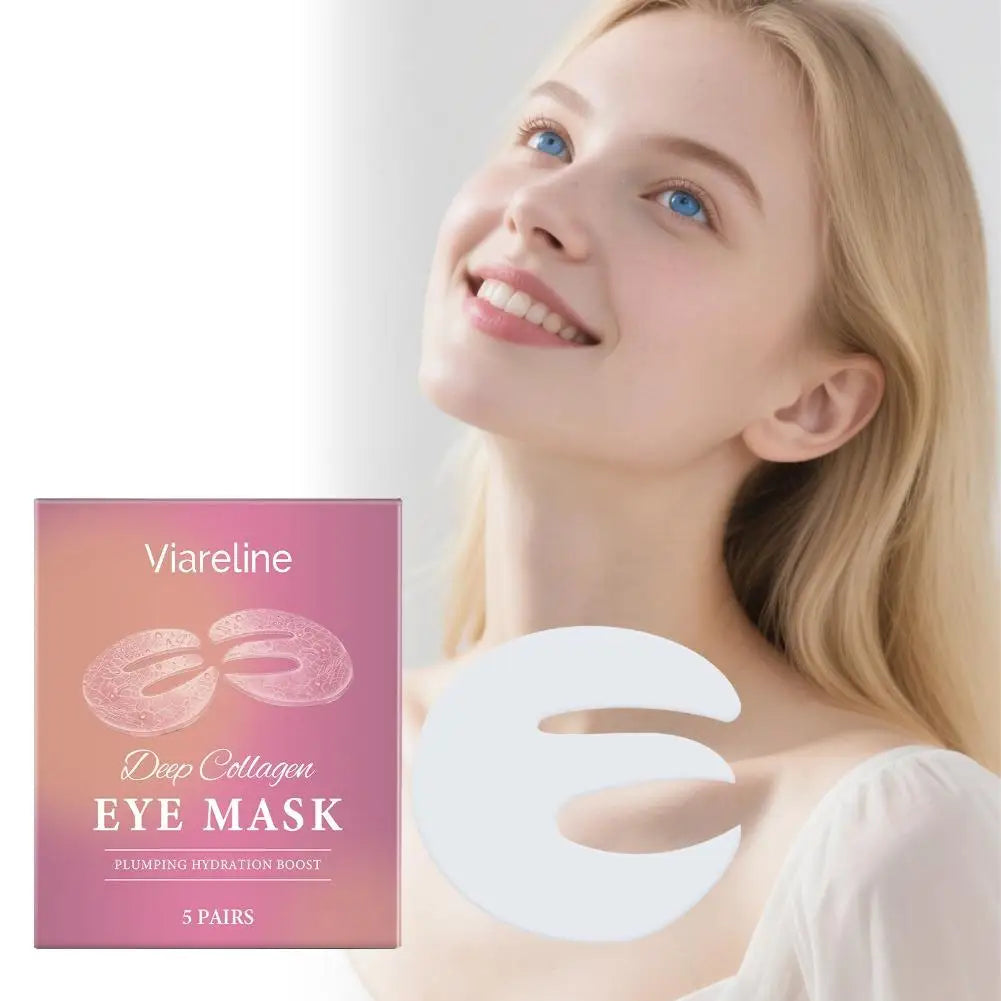 Coselan Eye Mask Collagen Peptides Deep Care Reduce Fine Lines Dark Circles