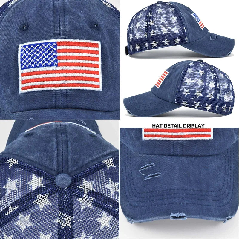 Bold Freedom Ponytail Cap