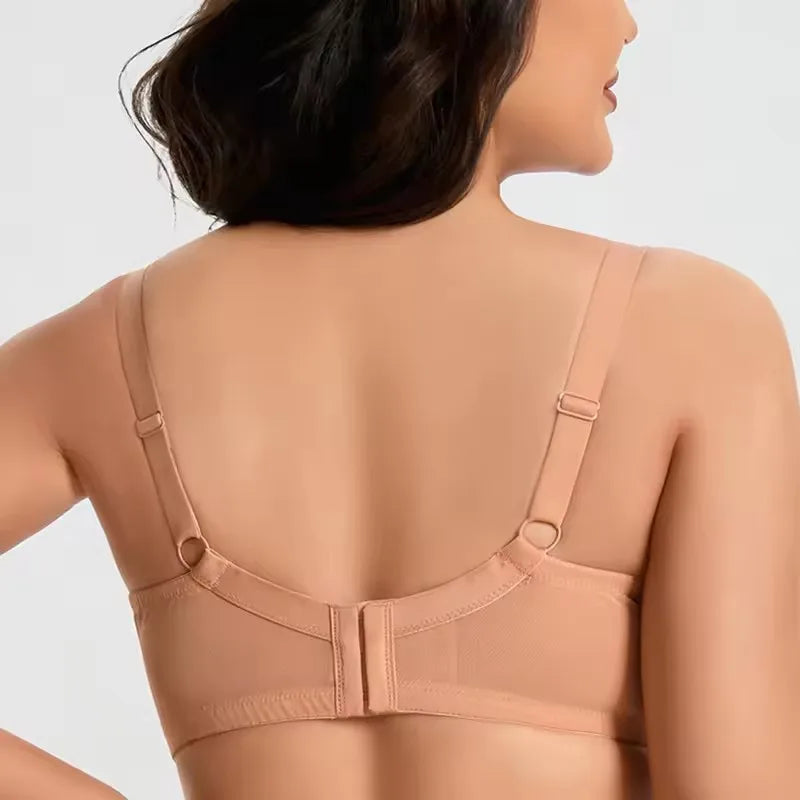 Womens Push Up Minimizer Bra Full Cup