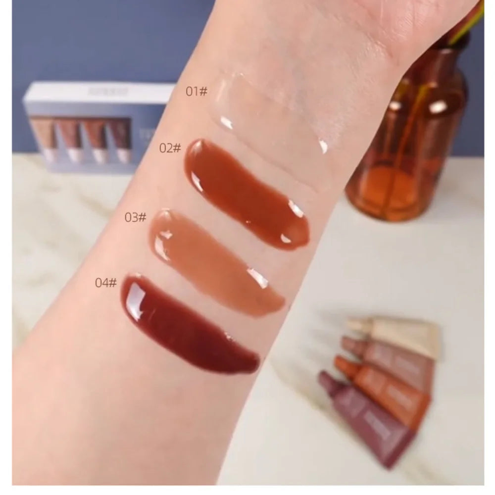 4 Pcs Mini Lip Butter Balm Set