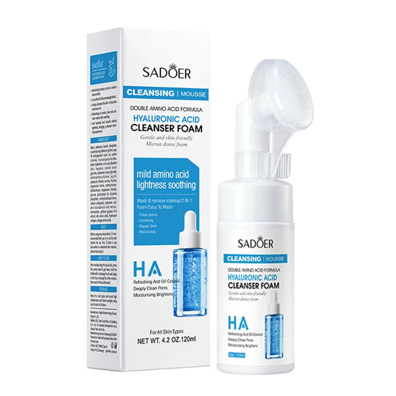 Amino Acid Facial Cleanser Face Wash Foam