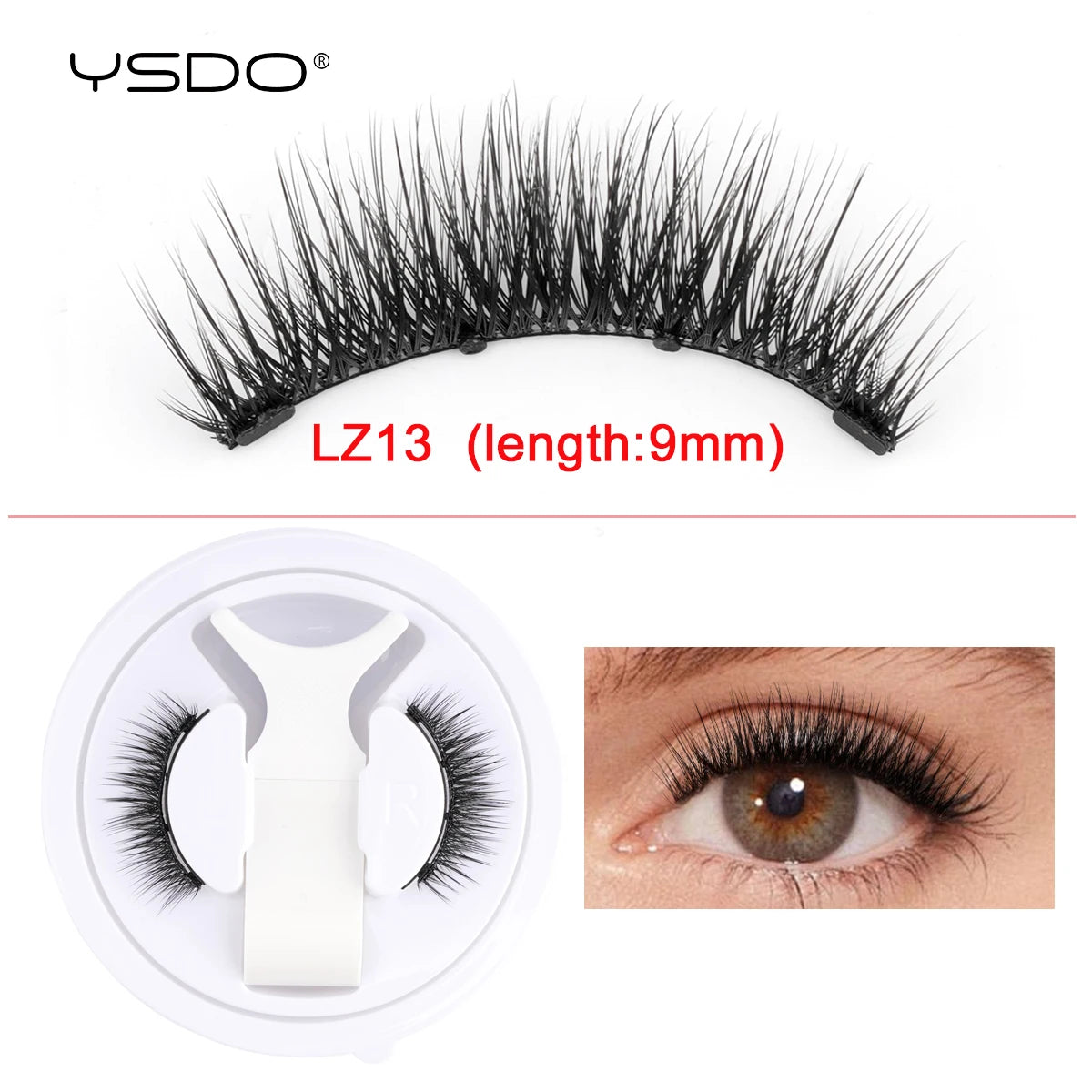 Magnetic Lashes Natural Soft Faux