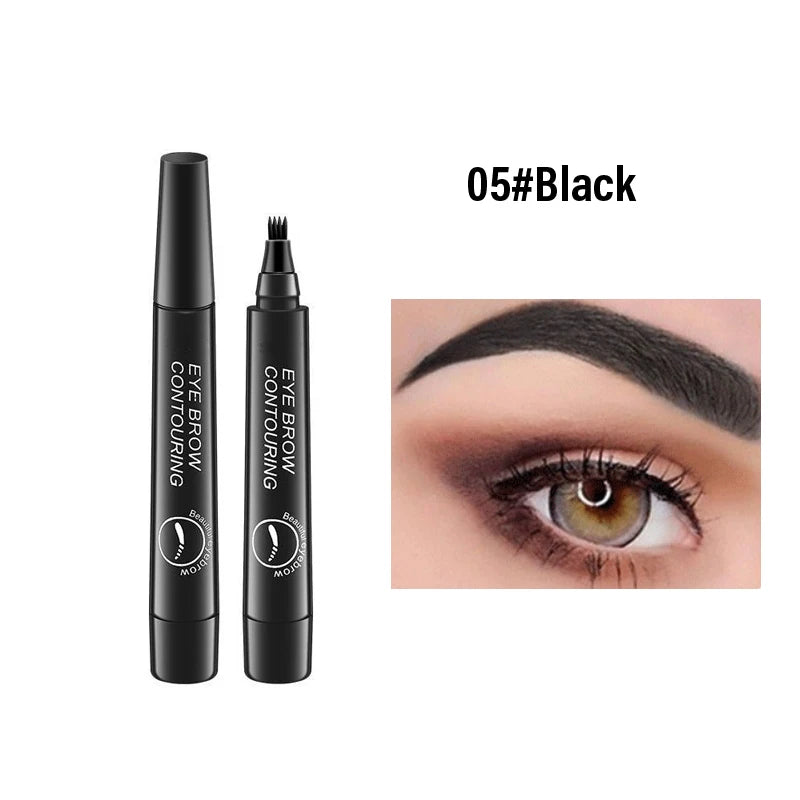 4-Tip Eyebrow Pencil – Long-Lasting, Waterproof & Smudge-Proof
