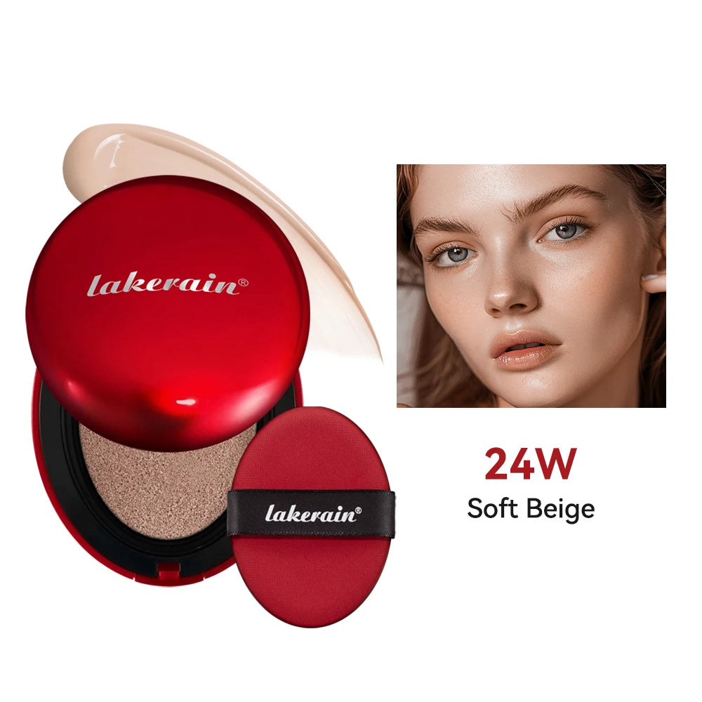 Lakerain Cushion Foundation – Waterproof, Long-Lasting Korean Base Makeup