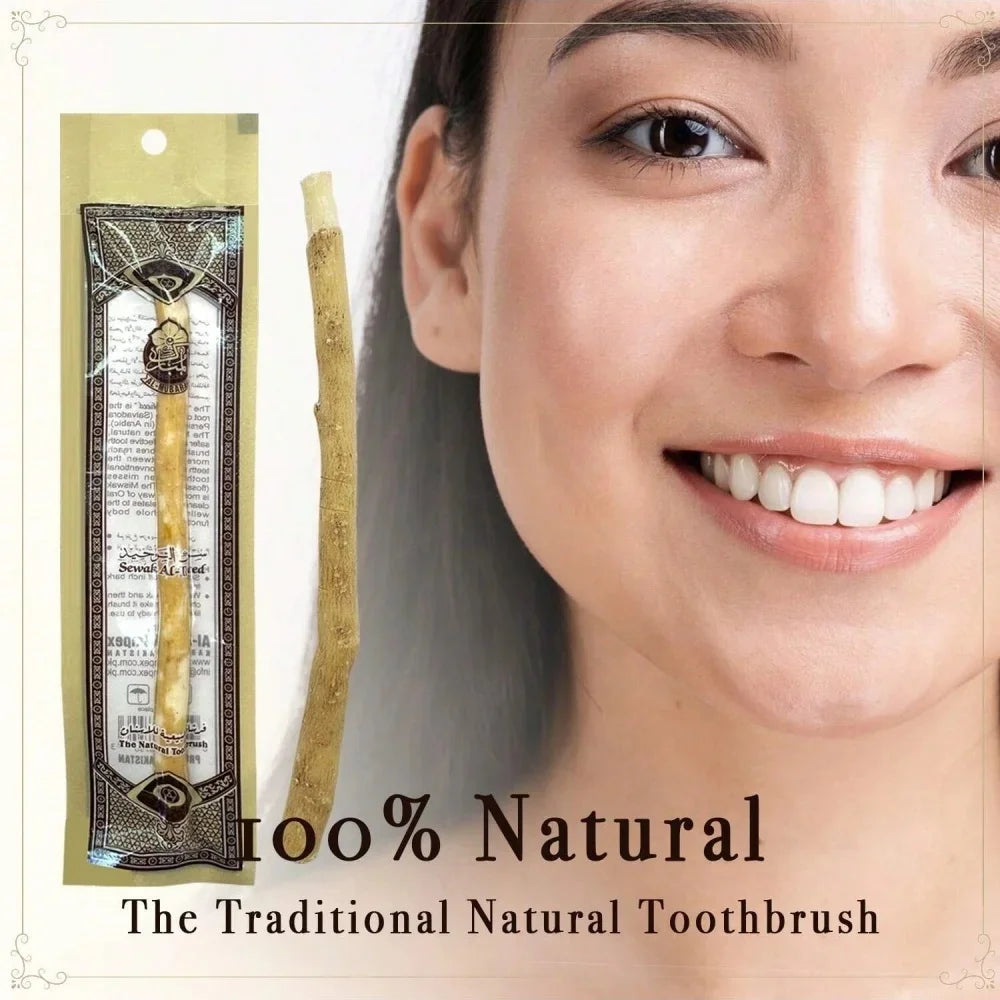 Retro Natural Miswak Toothbrush Traditional Branch For Teeth Sensitive Gift