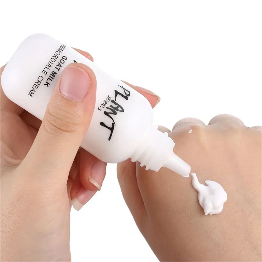 Goat Milk Matte Liquid Foundation – Full Coverage, Whitening & Waterproof Concealer