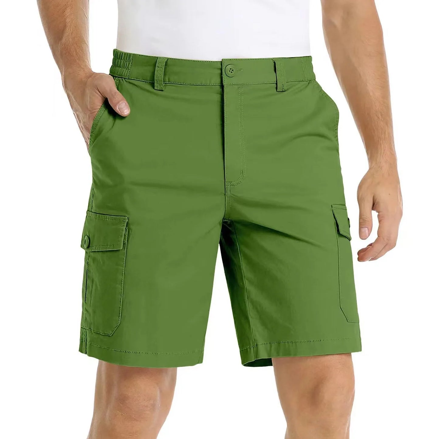 Breathable Quick Dry Hiking Shorts With  Pockets Athletic Cargo Shorts Casual Sports Travel Short Pants