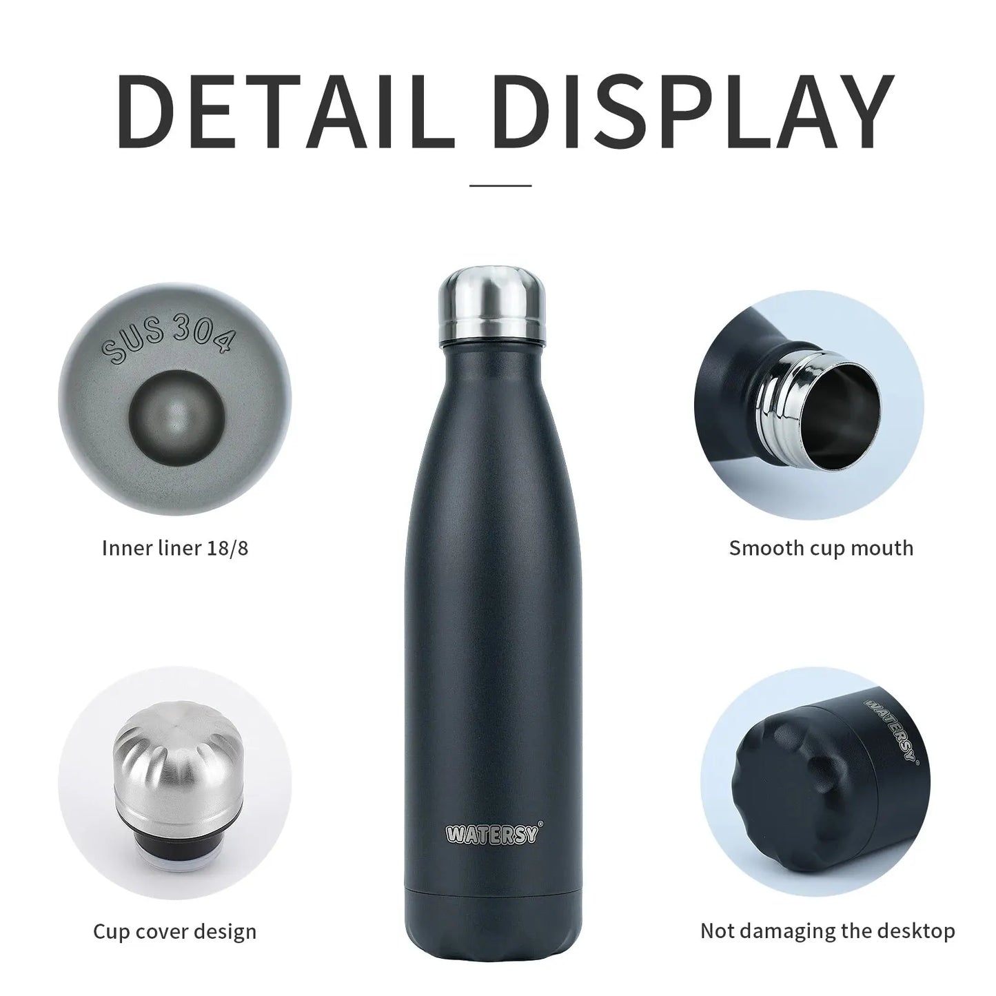 Tactical Stainless Steel Thermos Mug