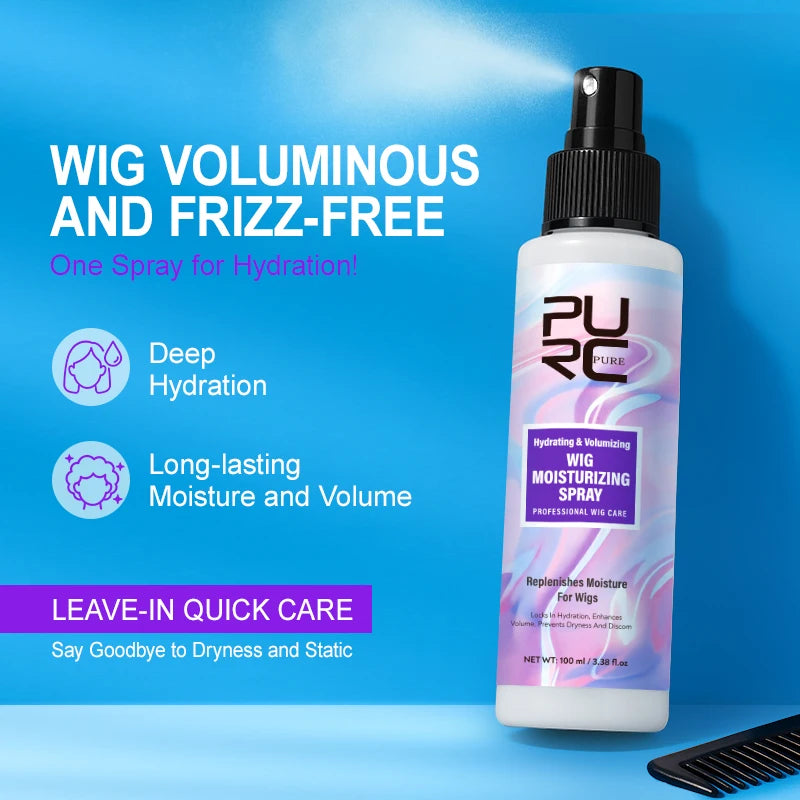 Leave-In Wig Moisturizing Spray Keratin Smoothing Anti-Dryness
