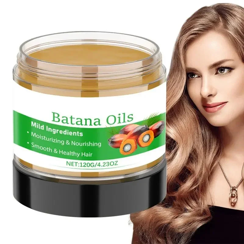Batan Hair Oil Hair Conditioner Nourishing Moisturizing Repairing Strengthens Roots Smoothing Conditioner Hair Care 120g
