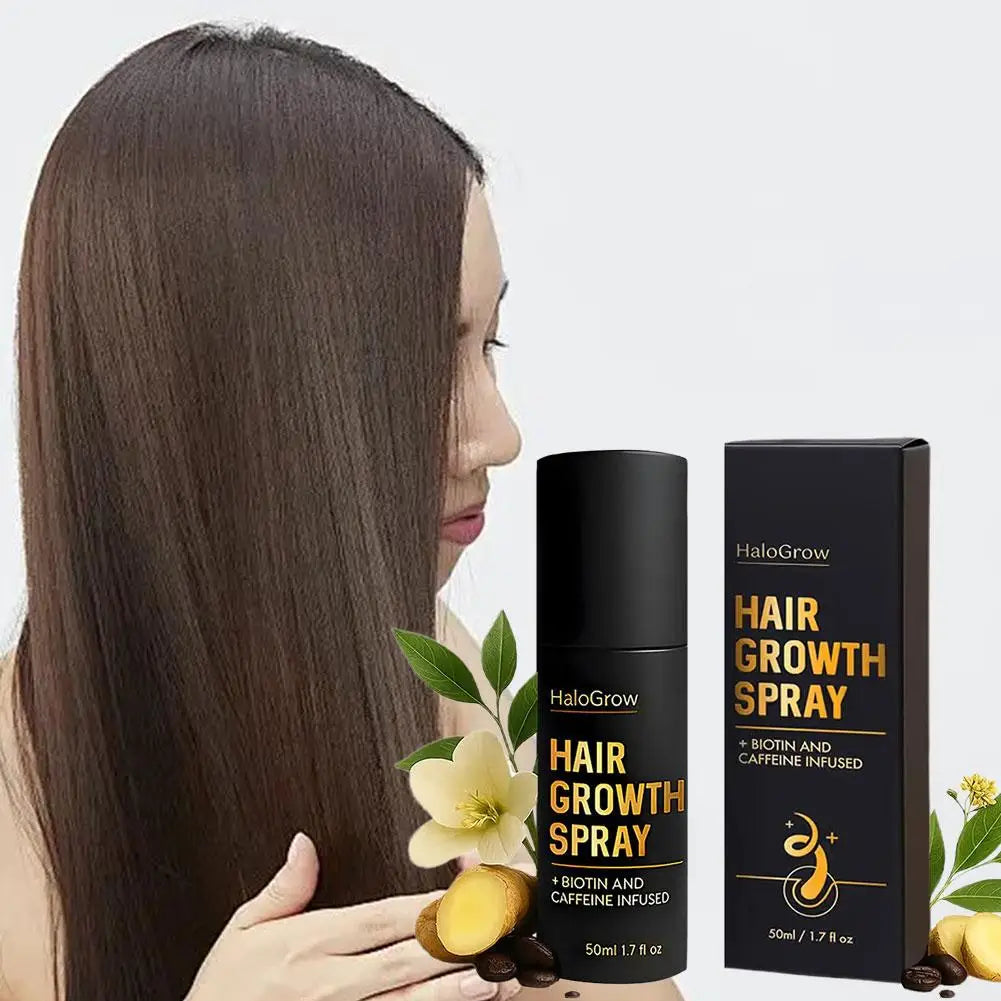Hair Growth Treatment Spray Ginger Serum  Hair Loss Anti Itching Scalp Car