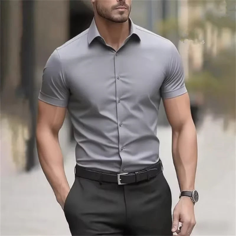 Prime Short Sleeve Button Down