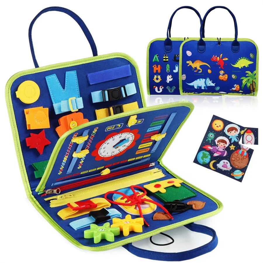 Coselan™ Montessori Busy Board