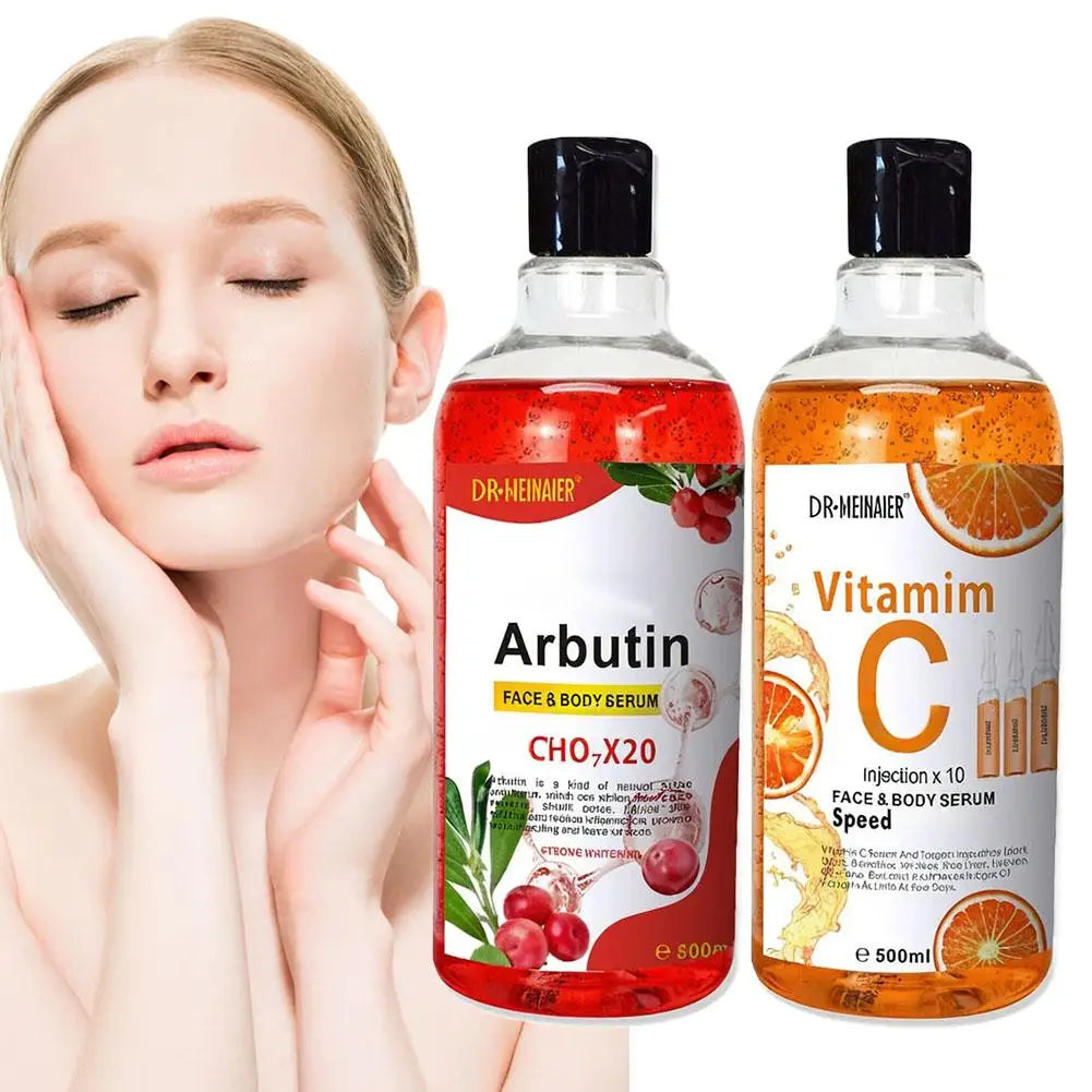 500ml Vitamin C Arbutin Face Serum Moisturizing Dark Spots Remover