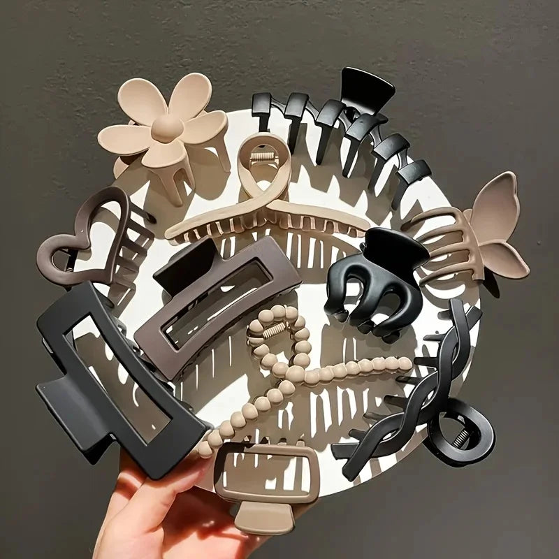 11Pcs Assorted Hair Claw Clips