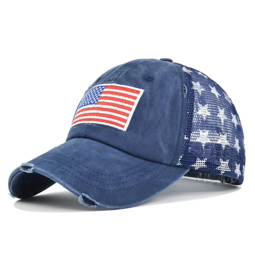Bold Freedom Ponytail Cap