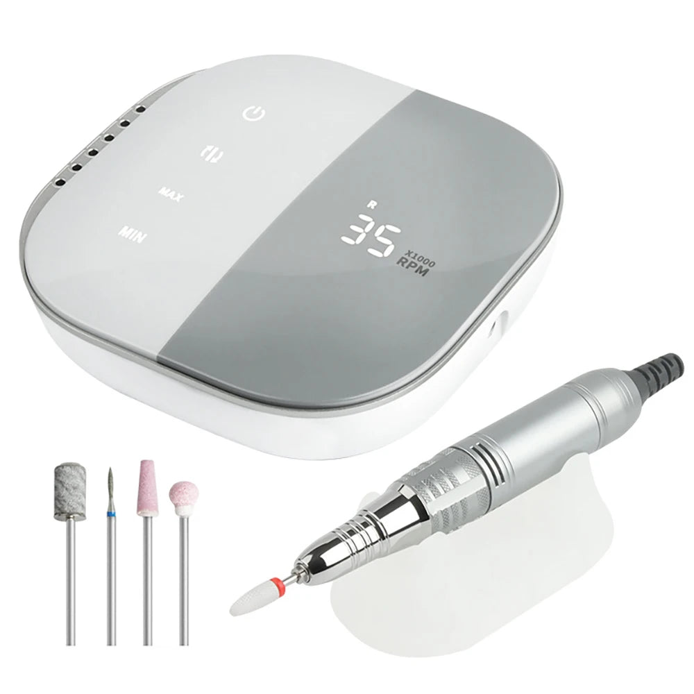 Nail Drill 35000 RPM HD Display Touch Screen Electric Nails Drill Machine for Nail