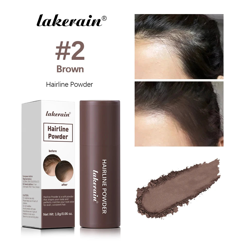Hairline Powder Long Lasting Shadow Filling Forehead Hair Gaps Waterproof Sweat-proof Fine Powder