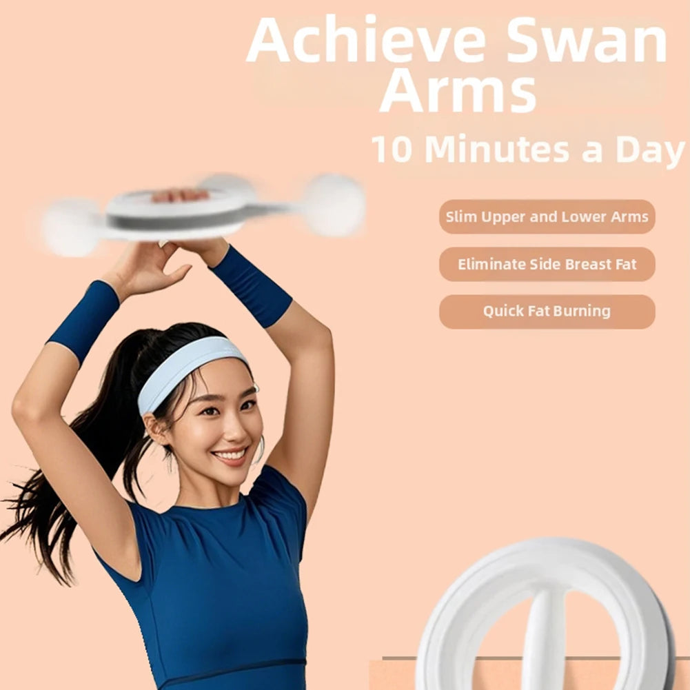 Intelligent Hand Cranked Hula Hoop For Skinny Arm Worship, Meat Beauty Arm Tool, 360 ° Arm Rotation Exercise Tool, Home Gym