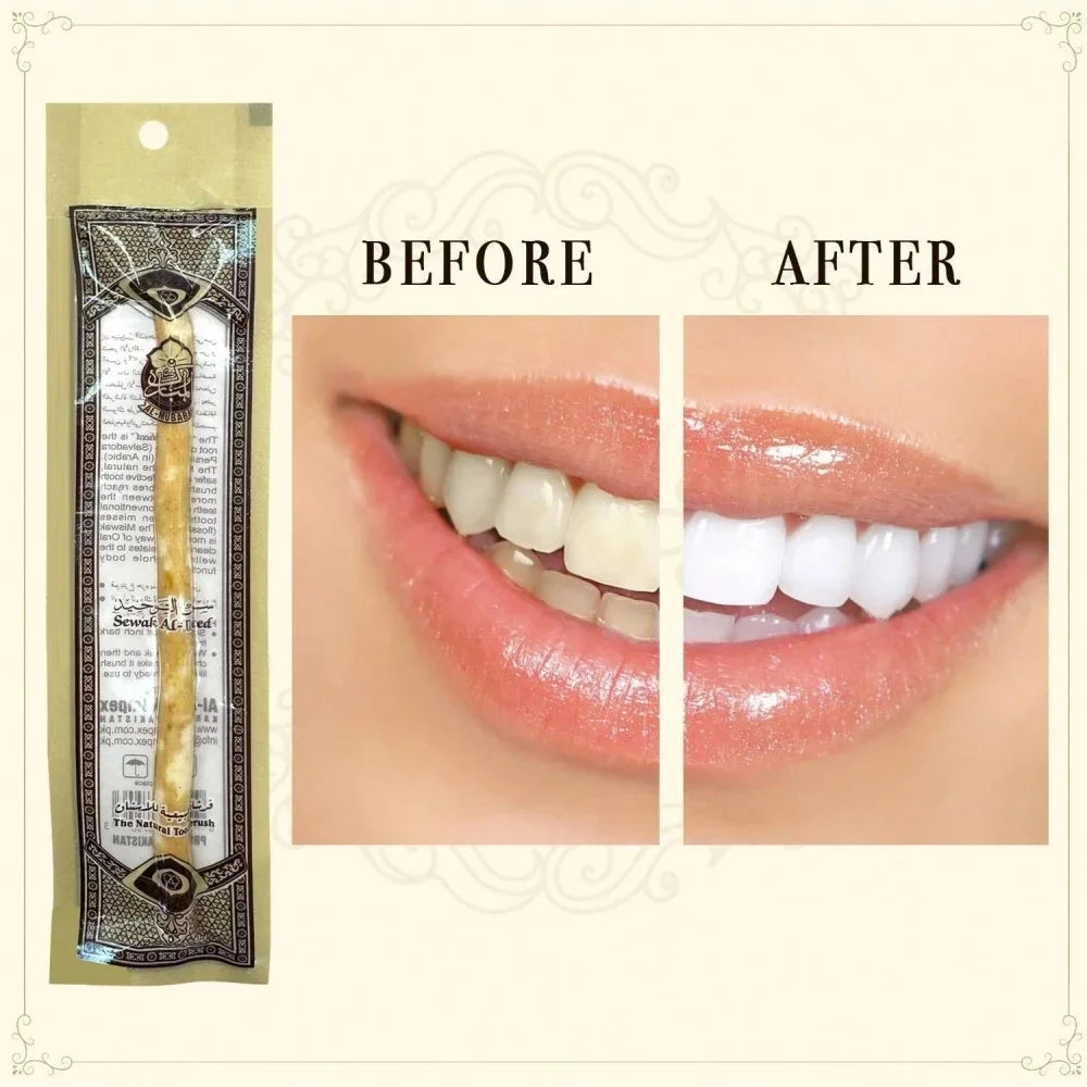 Retro Natural Miswak Toothbrush Traditional Branch For Teeth Sensitive Gift