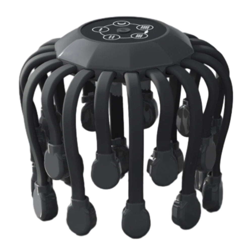 24 Heads Octopus Claw Head Massager Electric Scalp Massager