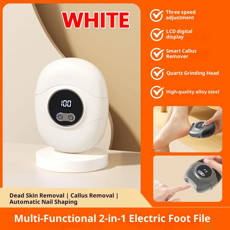 Electric Nail Clipper Automatic Nail File Pedicure Grinder