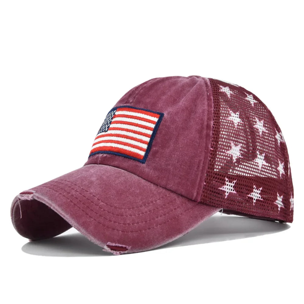 Bold Freedom Ponytail Cap