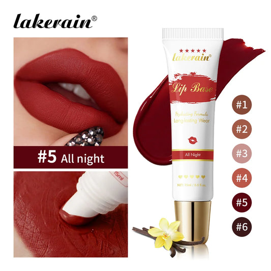Lakerain Lip Base Cream – Long-Lasting Hydrating Matte 2-in-1 Lip & Cheek