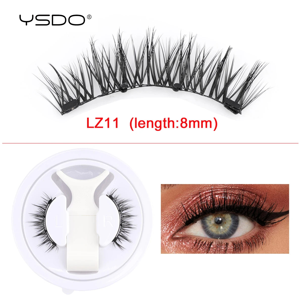 Magnetic Lashes Natural Soft Faux