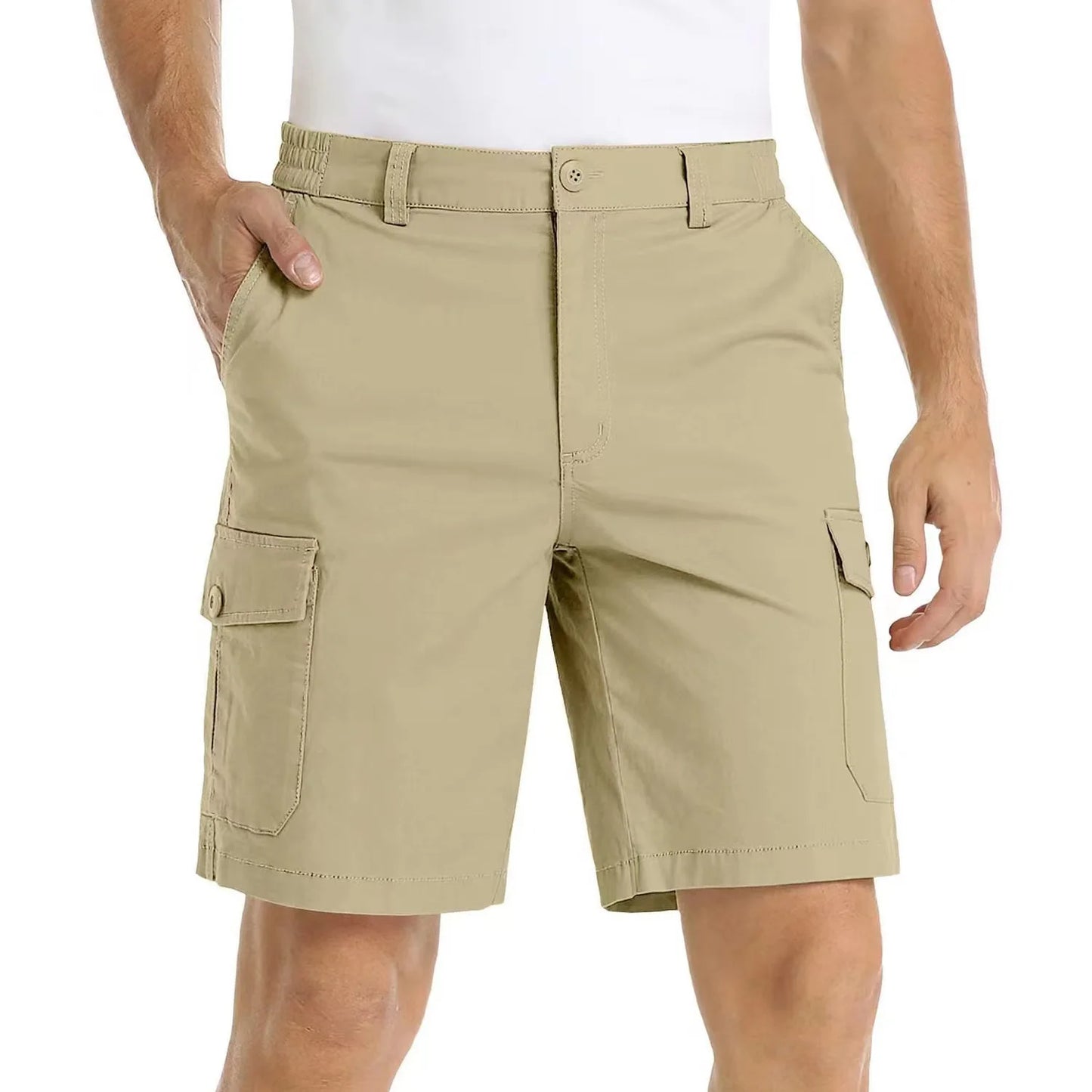 Breathable Quick Dry Hiking Shorts With  Pockets Athletic Cargo Shorts Casual Sports Travel Short Pants