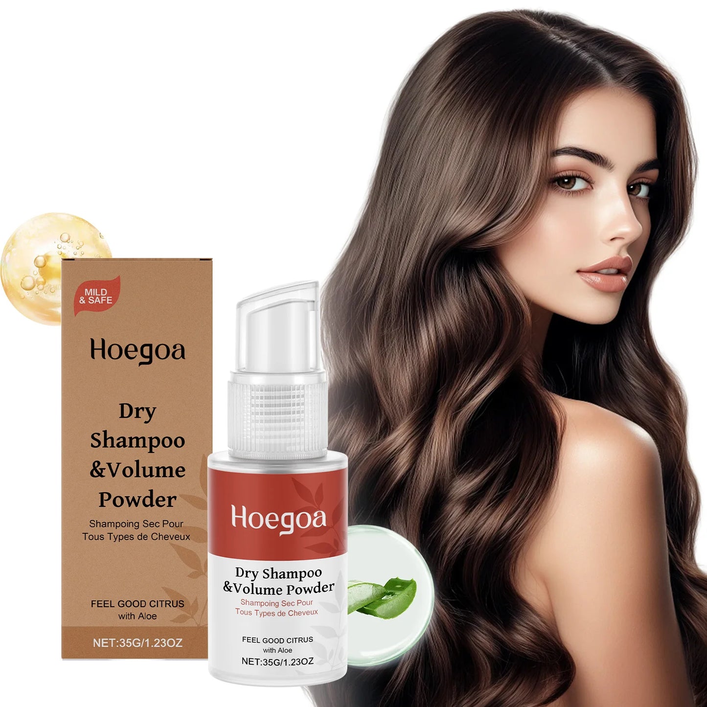 Dry Shampoo Removes Grease and Odor Hair Grease Care Increases