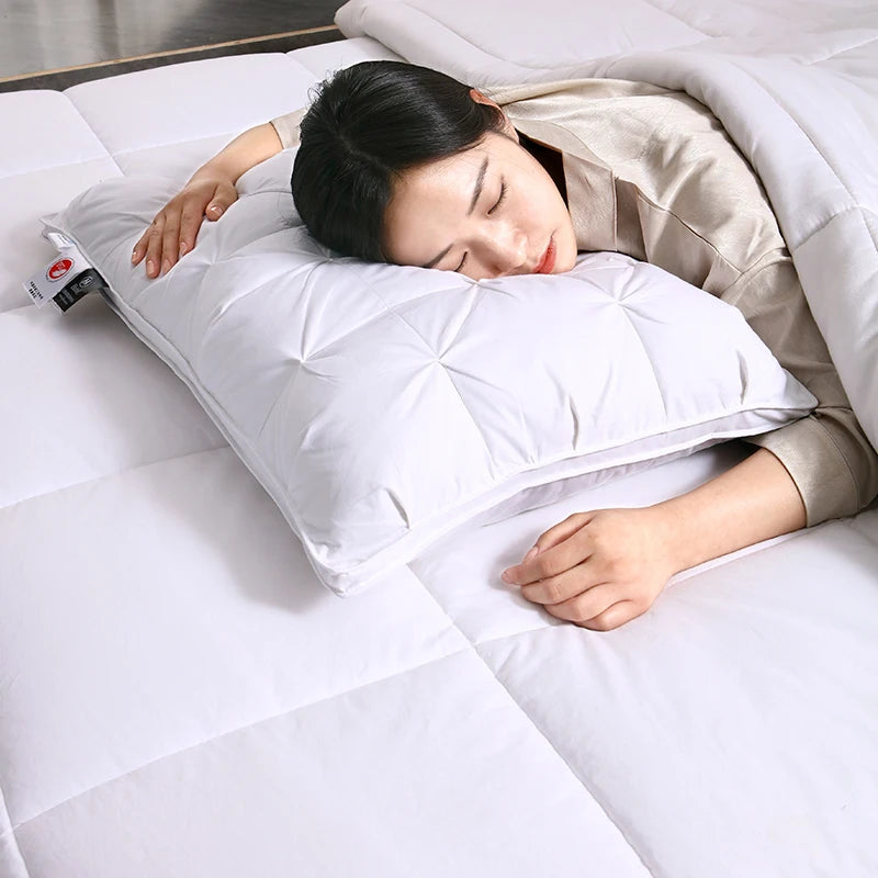 Soft Quilted Checkered Design Pillow