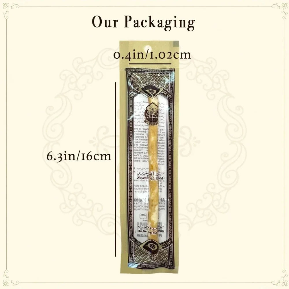 Retro Natural Miswak Toothbrush Traditional Branch For Teeth Sensitive Gift