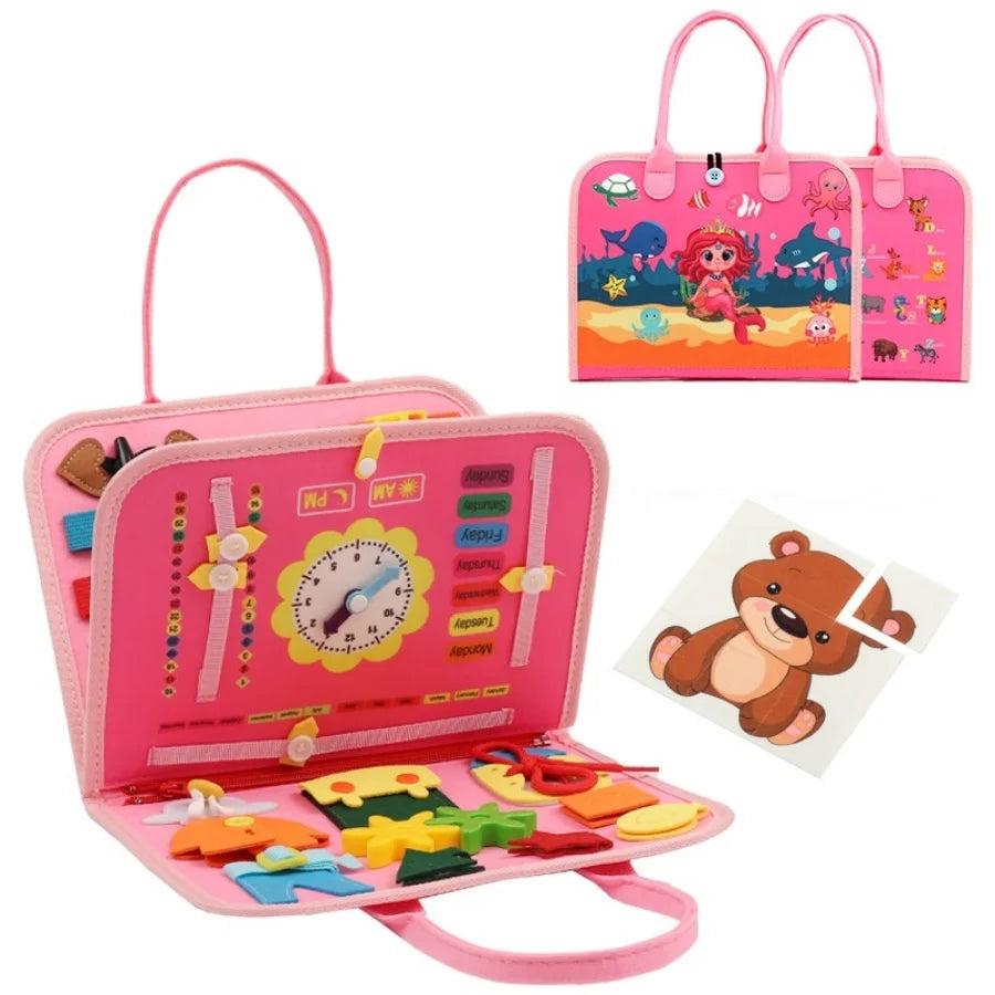 Coselan™ Montessori Busy Board