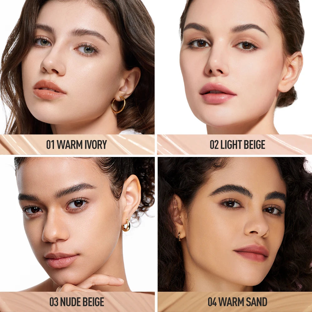 Matte Liquid Foundation – Full Coverage, Oil-Control & Waterproof