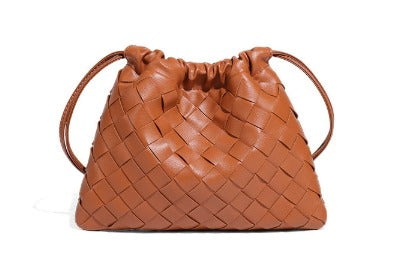 Woven Whisper Pouch Bag
