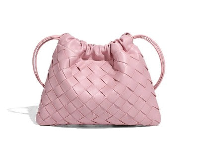 Woven Whisper Pouch Bag