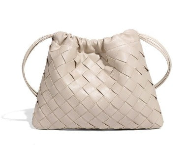 Woven Whisper Pouch Bag