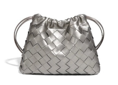 Woven Whisper Pouch Bag