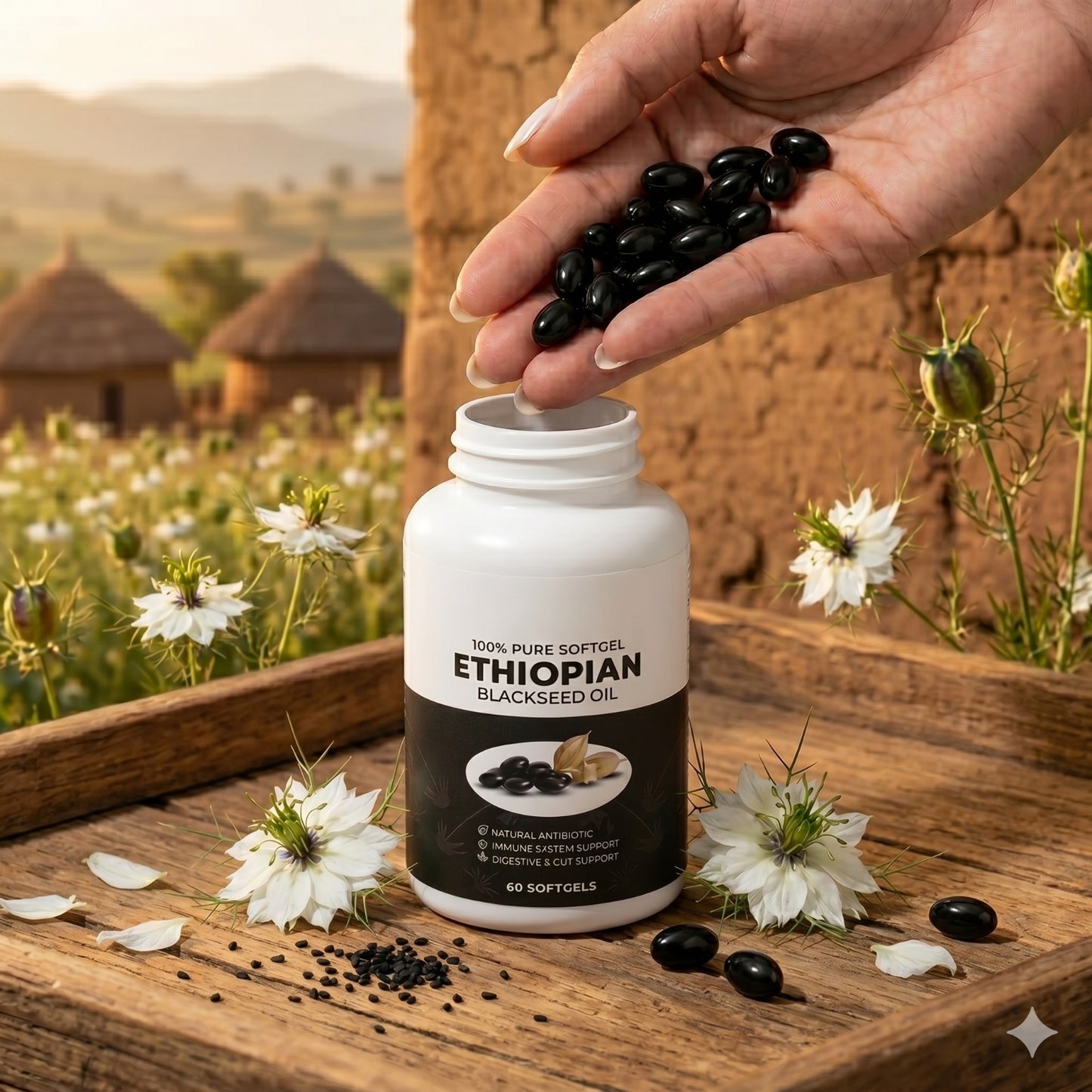 Ethiopian Black Seed Oil
