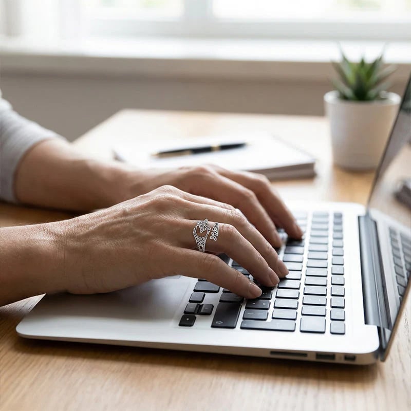 🧡Celtic Knot Open Ring✨