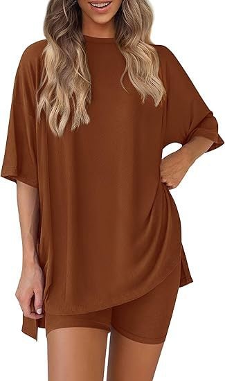 Women's Summer Casual Oversized Two-Piece Set
