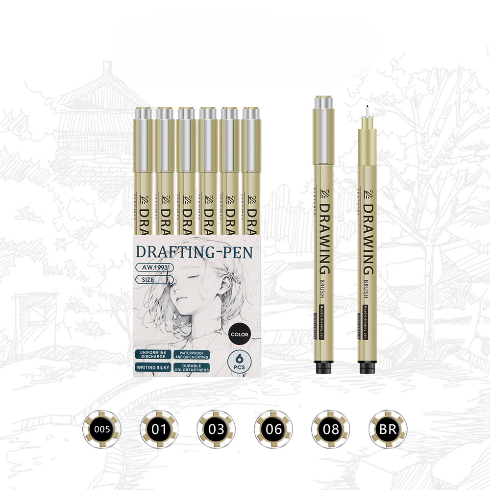 Ink Tracing Coloring Book - For Beginners & Stress Relief(📚Hardcover - No Bleed Pages)