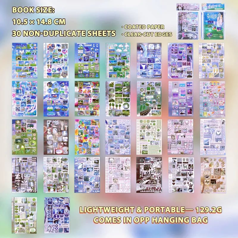 🔥Last Day 50% OFF - Dreamcore Aesthetic Sticker Book