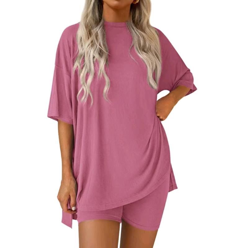 Women's Summer Casual Oversized Two-Piece Set